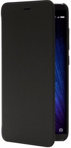 Чехол-книжка для Xiaomi Mi5, черный, оригинальный  фото 1